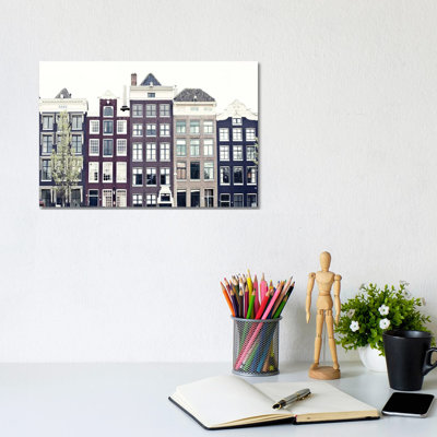 Amsterdam by Caroline Mint - Wrapped Canvas Print