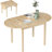 DFW Solid Wood Folding Dining Table(Only Including Coffee Table)