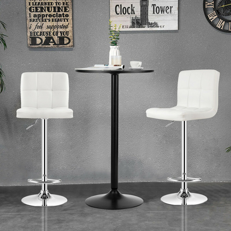 Allana-Jo 2 - Person Pedestal Dining Set, White