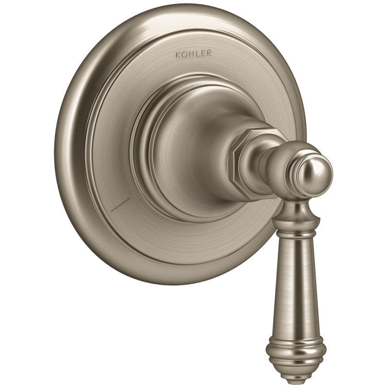 Artifacts® Transfer Valve Trim with Lever Handle, Vibrant Brushed Bronze