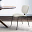 Chaise d'appoint en velours Krubel-757049698