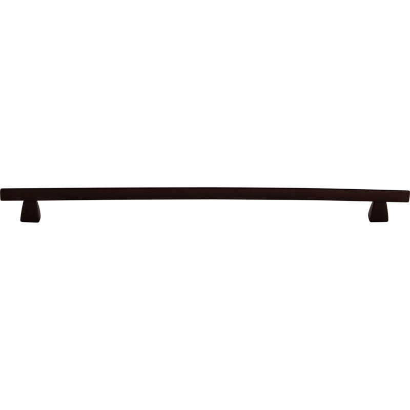 Arched Bar Pull, Oiled Rubbed Bronze, 12" Center to Center