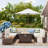 Angeli 8 Person Rattan Seating Group with Fire Pit Table, Coffee Table-932540284