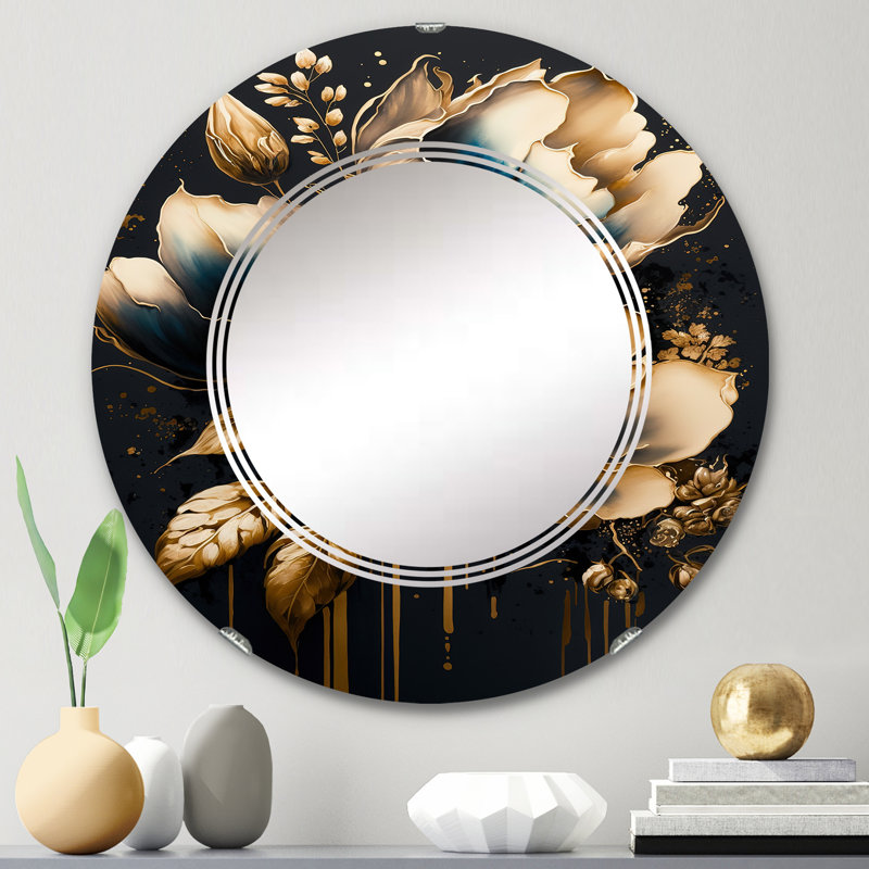 Miroir mural Rachale, 24 po x 24 po