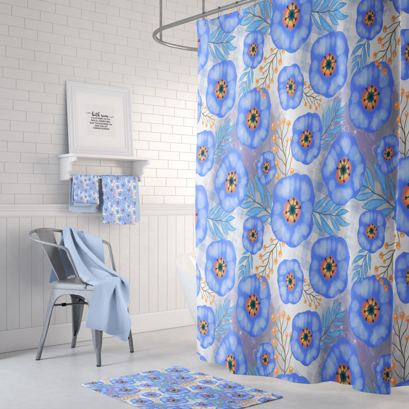 Floral Shower Curtain