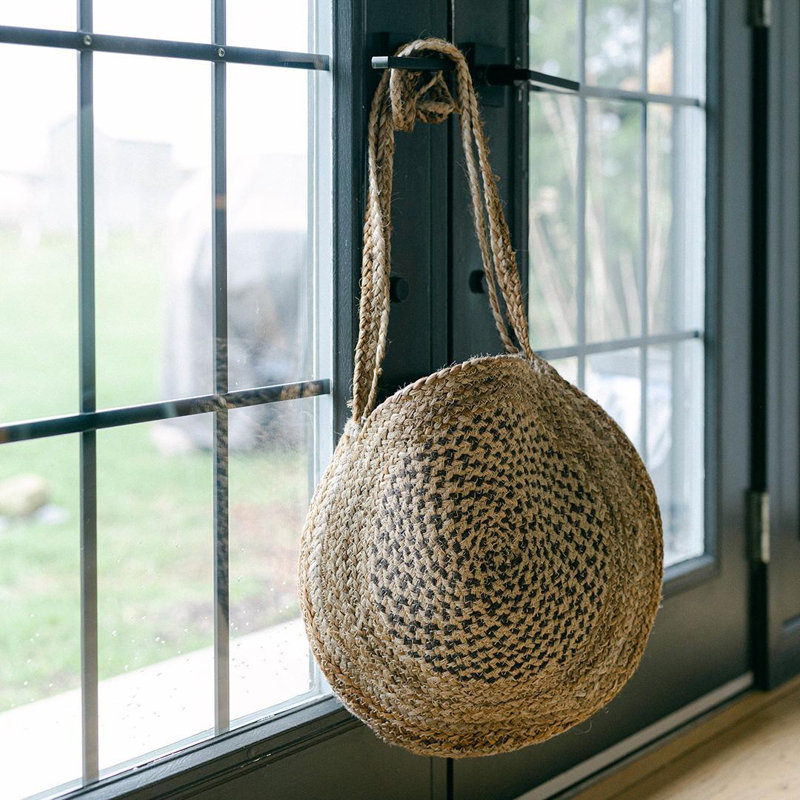 Sac rond en jute