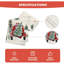 Chemin de table camion de Noël Waterclor Snow Tree