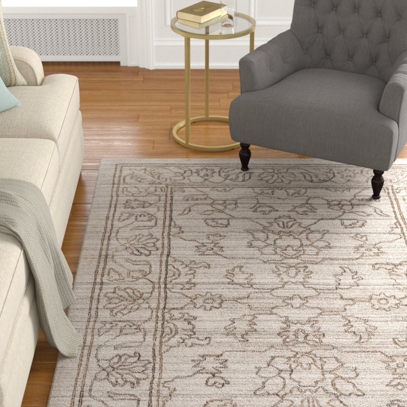 Cernobbio Viscose Floral Indoor Rug, Round 8'