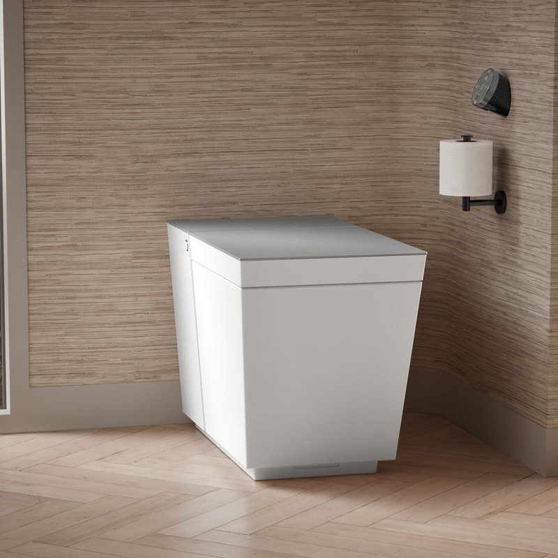 Numi 2.0 One-Piece Elongated Smart Toilet, Dual-Flush, Black