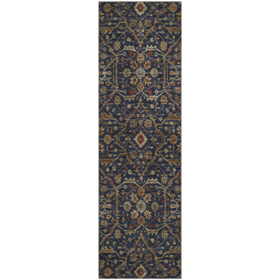 Premium Machine Washable Ducote AMF1130 Global Rug