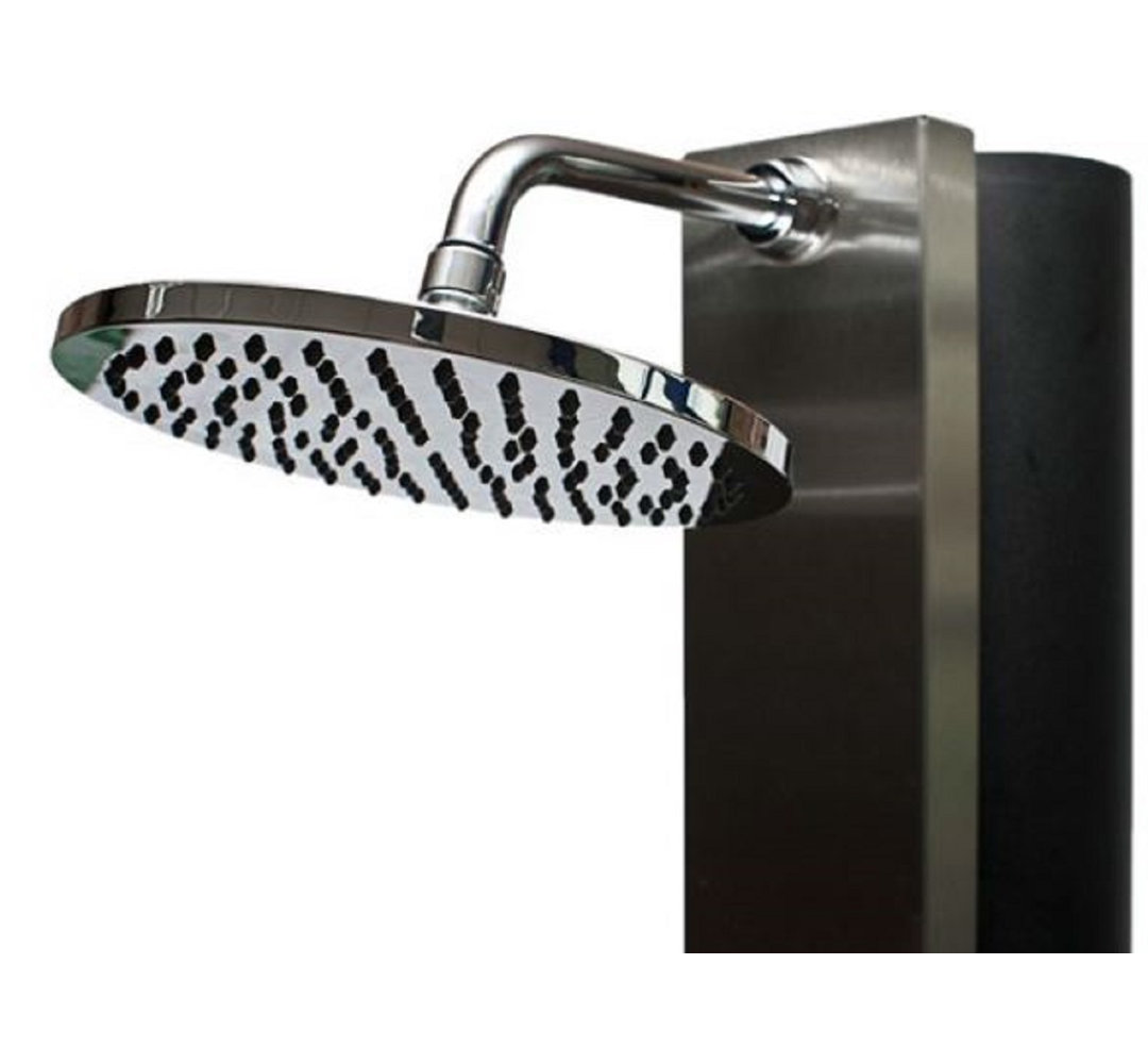 Solar Pool Shower PULSATE Stainless Steel - 40L