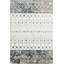 Tapis abstrait en polypropylène tissé à la machine Briehn en ivoire / gris / bleu-1790949977
