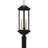 Ingetrud 3-Light Matte Black Outdoor Post Lantern