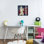 Giclée encadrée Patriotic Home Run, design par LightBoxJournal