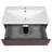 39.38'' Single Bathroom Vanity with Ceramic Top with Mirror-92716003