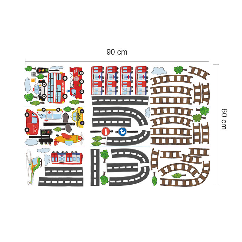 Transportation Wall Sticker / Decal