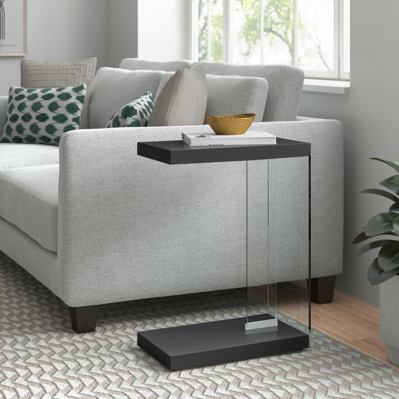 Amedee End Table, White