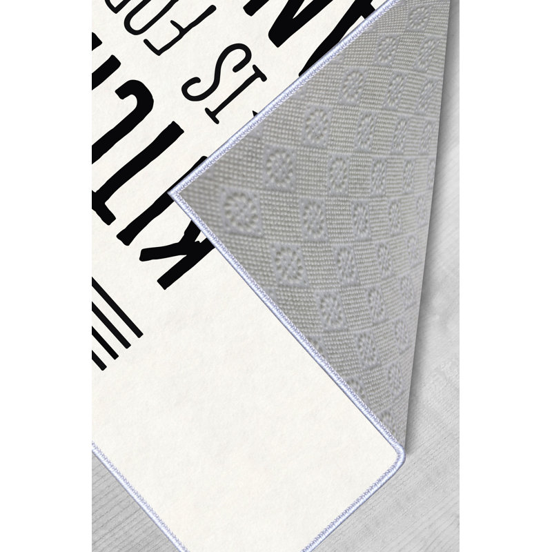 Fashionable Hall Carpet, 3D Digital Print, 3.3 x 6.6 ft | 100% Polyester, 650 g/m², Pile Height: 0.3 in | Non-Slip PVC Dot Underside, Machine Washable, Ideal for Entryways & Living Rooms, Easy Care & Durable