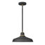 Luminaire suspendu en forme de dôme à 1 lumière Bertram-475650531-475650529
