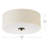 Chantey Linen Flush Mount-1593096541