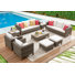 Duponta 12 - Person Patio Conversation Set with Cushions