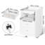 40cm W Manufactured Wood Bedside Table