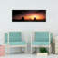 Monument Valley, Utah, États-Unis, paisible paysage serein abstrait coucher de soleil, art mural-585703399