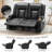 Reclining Loveseat With Cup Holders&side Pockets-992777261