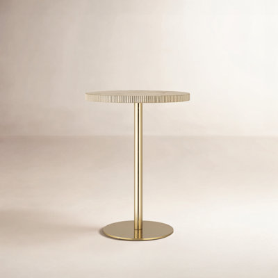 Marble Top Plant Table