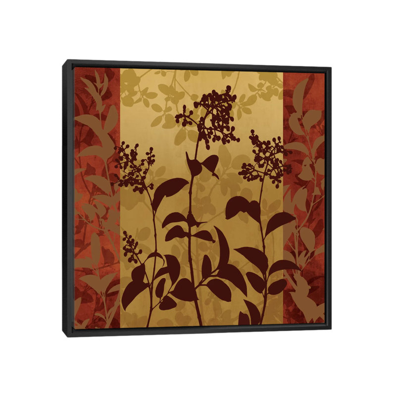 «Habitat I», impression sur toile, H 18 po x l 18 po x P 1,5 po, Toile encadrée noire, Pas de tapis