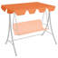 Auvent de remplacement en tissu orange Maylin-56165078-56165068