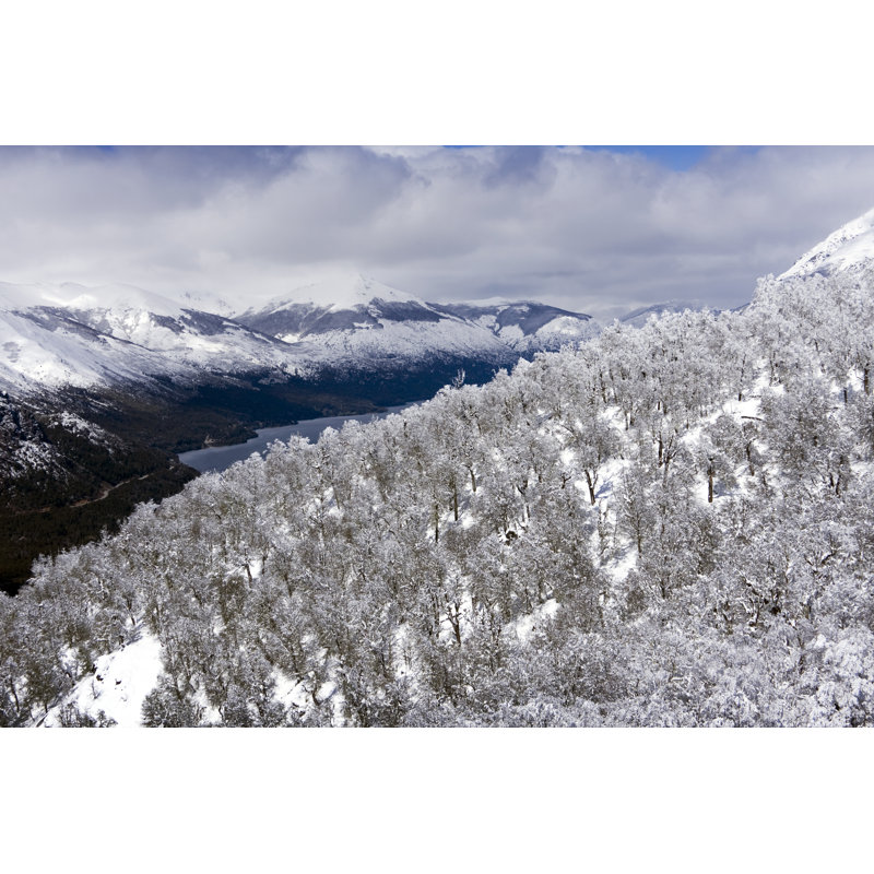 Snow View From The Top by Magaiza - Wrapped Canvas Print, 20cm H x 30cm W x 3.8cm D