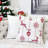 Emma 20x20" Holiday Embroidered Throw Pillow