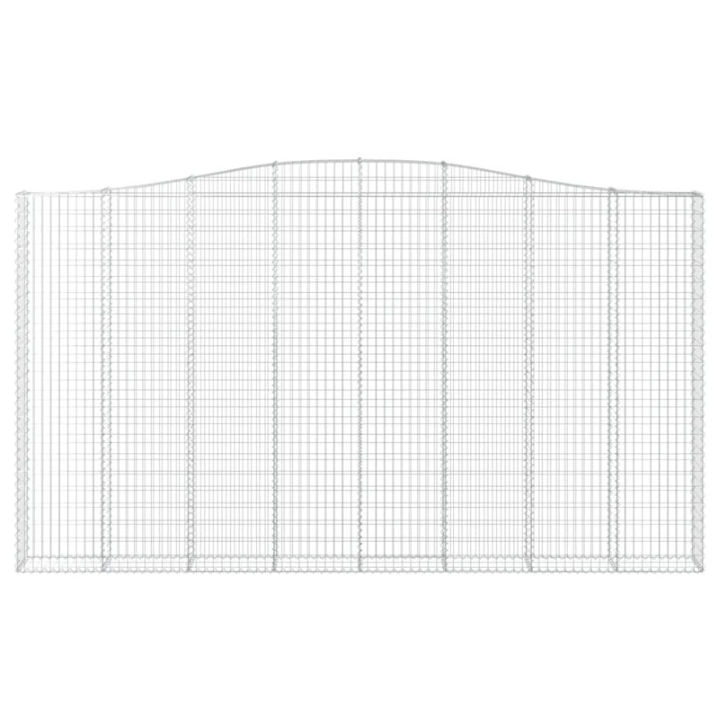 Arhaan White Metal Yard/Privacy Fence, 240cm H x 400cm W x 30cm D