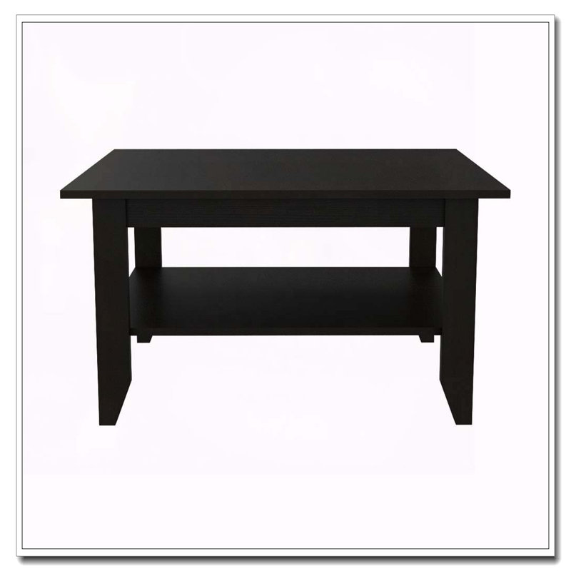 Danvers Rectangle Coffee Table Black Wengue