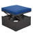Outdoor Patio Wicker Daybed w/Retractable Canopy，Sectional Seating w/Washable Cushions，Weather Resistant-1173004198