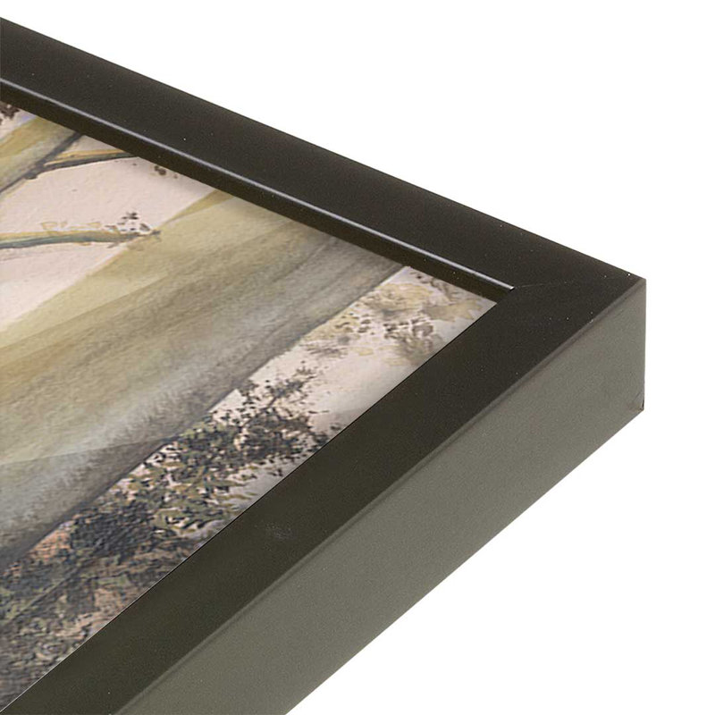 "Télécommande Lakeshore I" par Michael Willett, reproduction d'art, H 30 po x l 40 po, Black