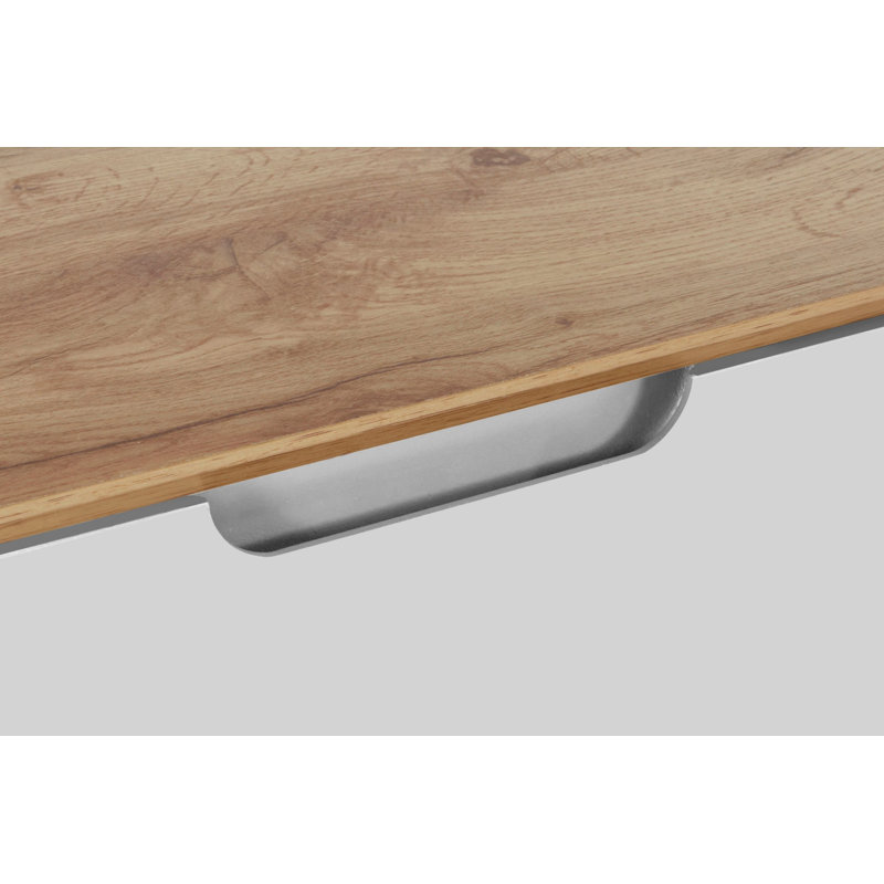 Riverrock 80cm Sideboard, Oak/White