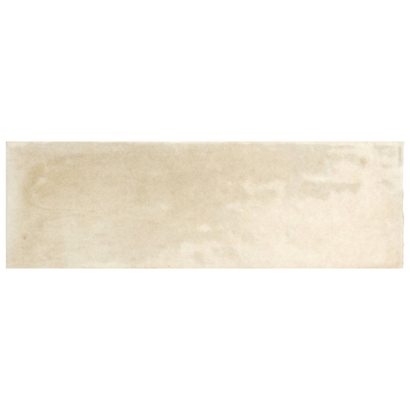 Coco 2" x 6" Porcelain Subway Wall Tile, Canvas Beige