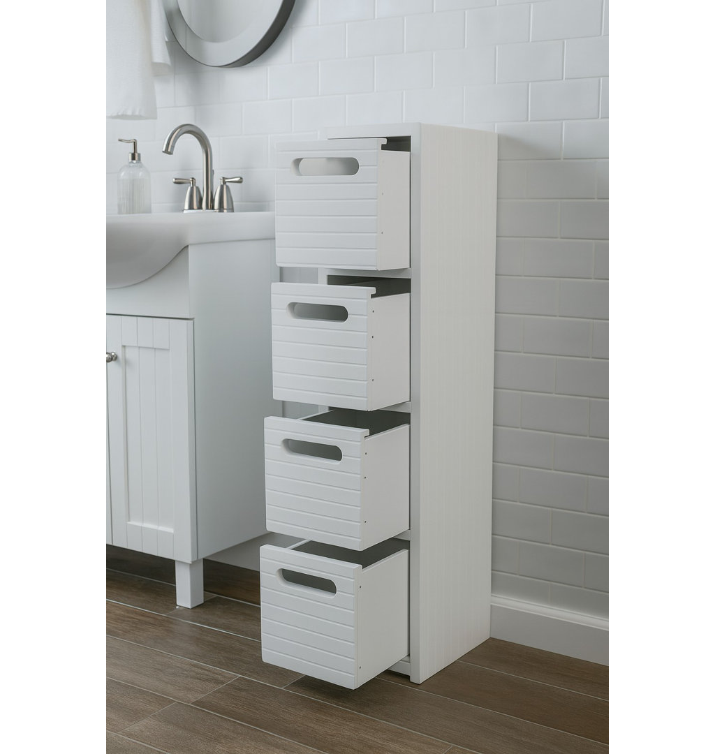 Mcelroy Freestanding Linen Cabinet
