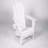 Folding Adirondack Chair With Side Table, 3-Piece Adirondack Chair Set-1620479578