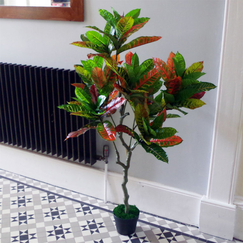 130cm Faux Fiddle Leaf Fig Tree in Pot Liner