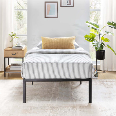 Messancy 16" Steel Platform Bed