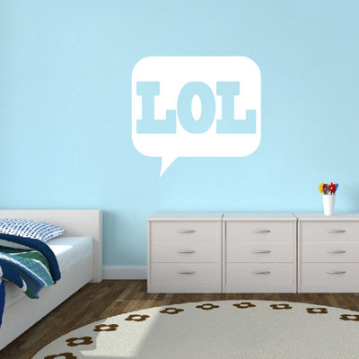 Text & Numbers Non-Wall Damaging Wall Decal
