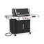 Genesis Weber 3 - Burner Free Standing 39000 BTU Liquid Propane Grill with Side Burner and Cabinet 3 Piece Set-67867230
