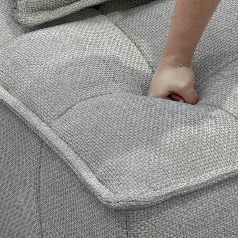 Canapé, Chenille gris pâle