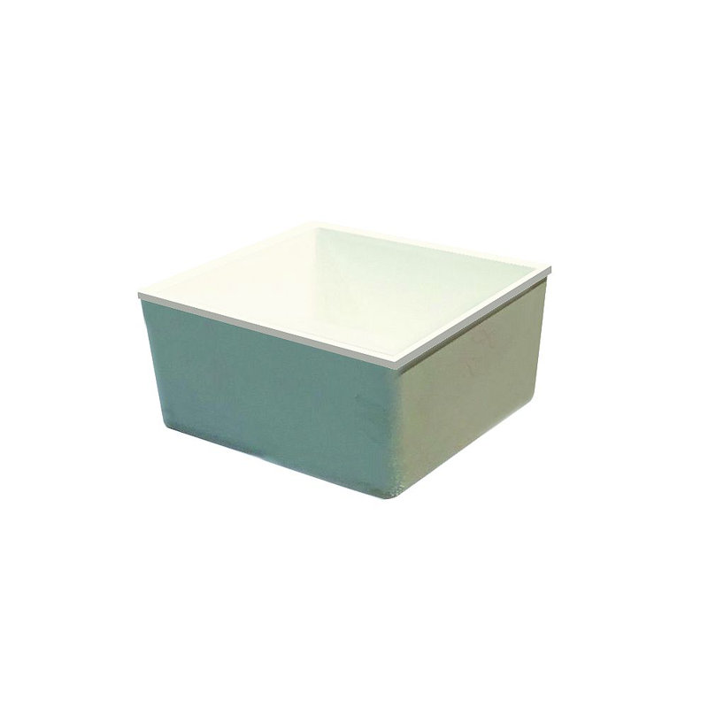 Évier de cuisine encastrable L 17-61 / 64 po x l 17-61 / 64 po Zero, Blanc total
