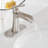 Single-Hole Single-handle Bathroom Faucet with Drain Assembly-97277963
