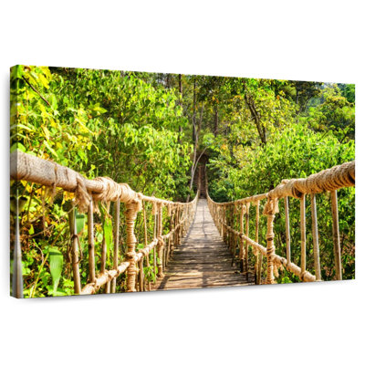 Jungle Adventure Rope Bridge