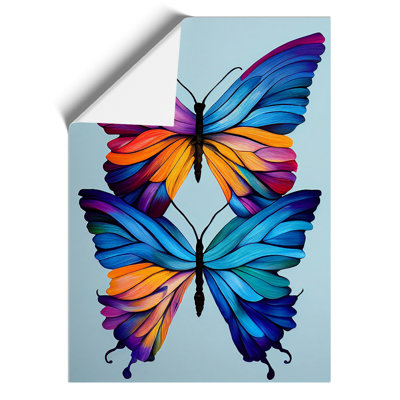 Colourful Butterflies No.4 - Wall Art